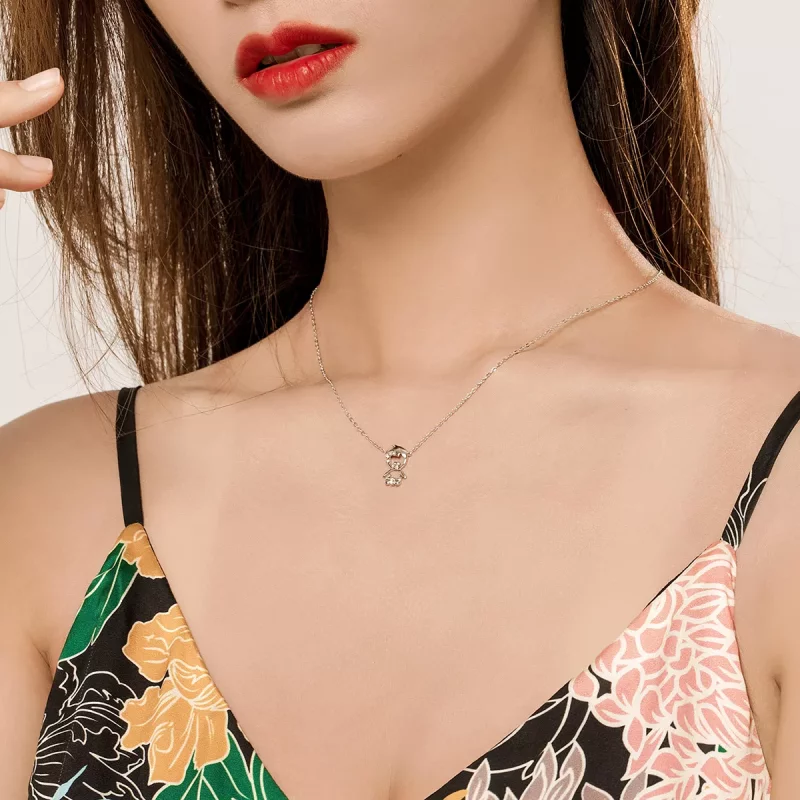 (afbeelding voor) Pandora Style Baby Chain Ketting - SCN368 - Bekijken 6