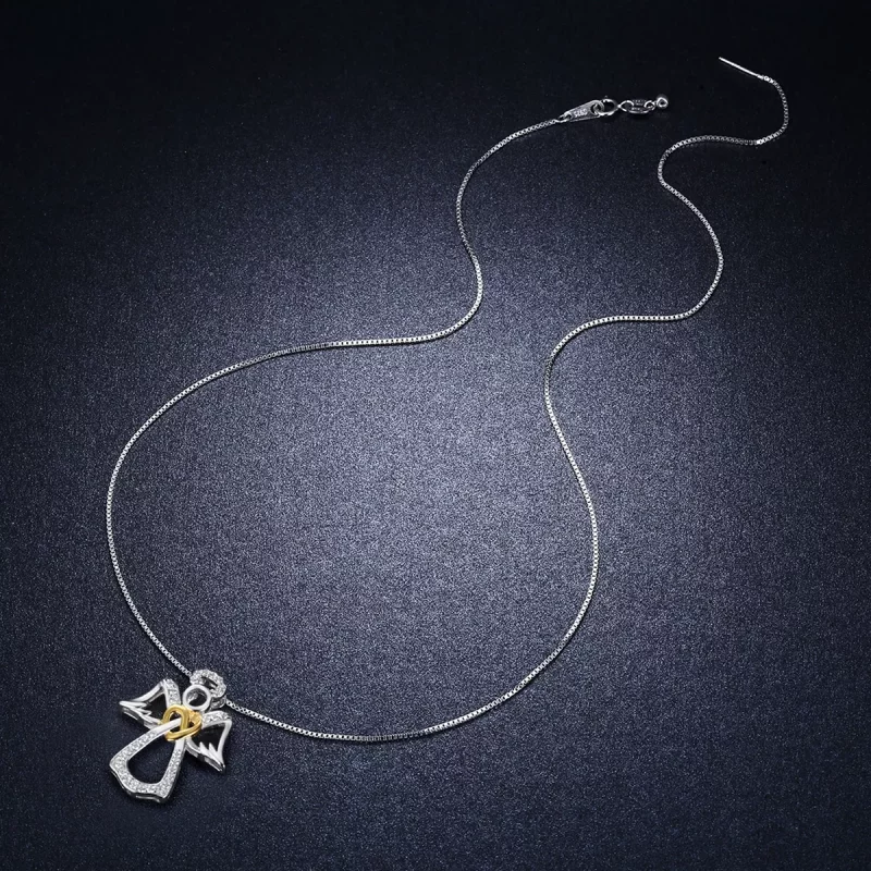 (afbeelding voor) Pandora Style Beschermengel Chain Ketting - SCN123 - Bekijken 8