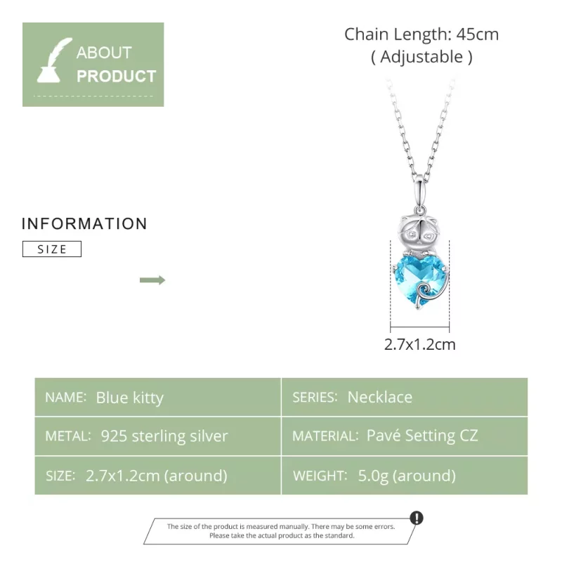 (afbeelding voor) Pandora Style Blauwe kat Chain Ketting - SCN331 - Bekijken 6