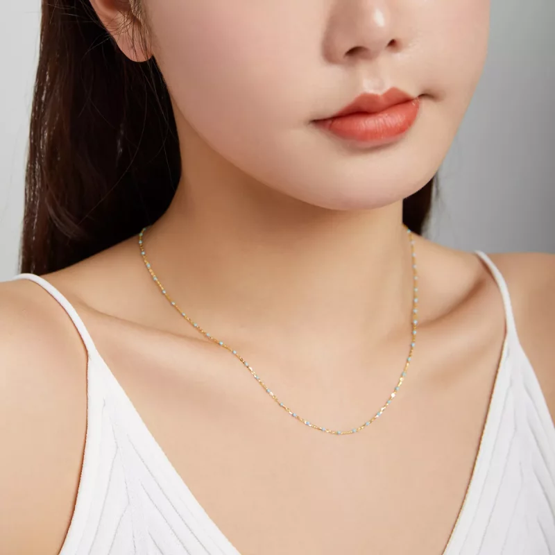 (afbeelding voor) Pandora Style Boheems Chain Ketting - SCN452 - Bekijken 7