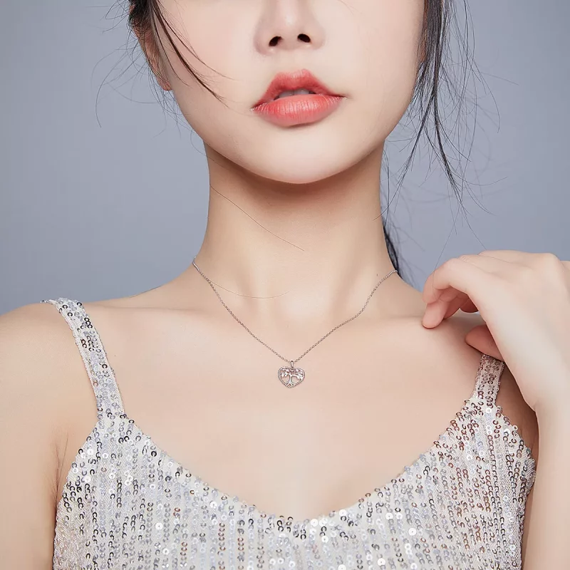 (afbeelding voor) Pandora Style Boom van leven Chain Ketting - BSN176 - Bekijken 9