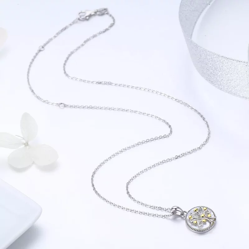 (afbeelding voor) Pandora Style Boom van leven Chain Ketting - SCN296 - Bekijken 5