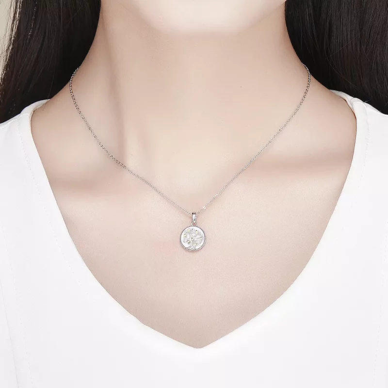 (afbeelding voor) Pandora Style Boom van leven Chain Ketting - SCN296 - Bekijken 6