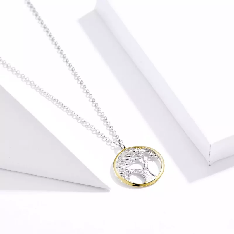 (afbeelding voor) Pandora Style Boom van leven Chain Ketting - SCN367 - Bekijken 3