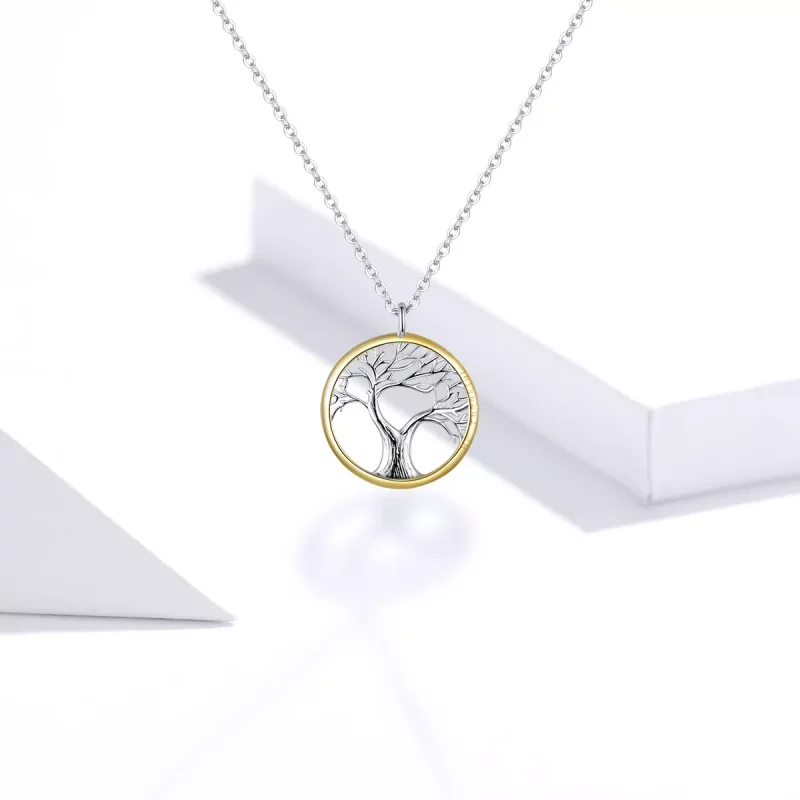 (afbeelding voor) Pandora Style Boom van leven Chain Ketting - SCN367 - Bekijken 5