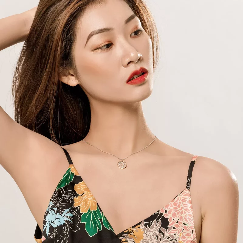 (afbeelding voor) Pandora Style Boom van leven Chain Ketting - SCN367 - Bekijken 8