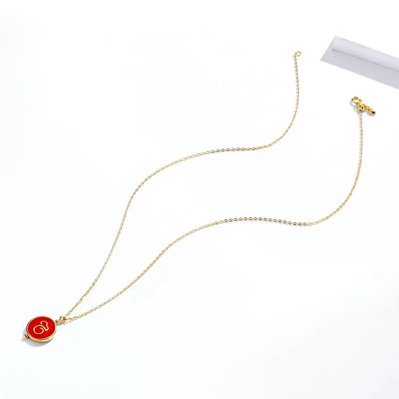 (afbeelding voor) Pandora Style Chinese muis Chain Ketting - SCN390 - Bekijken 2