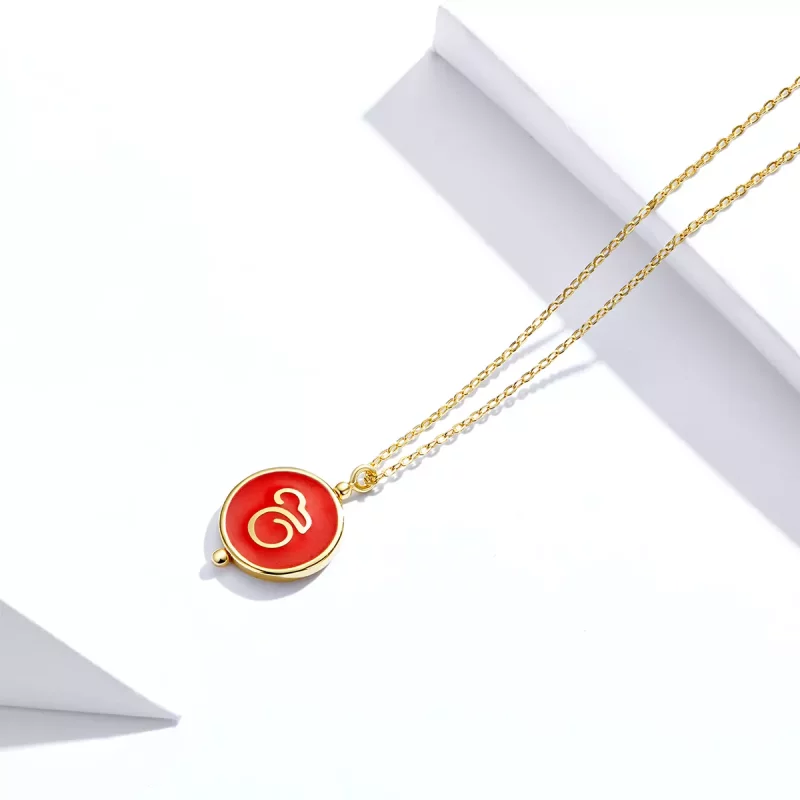 (afbeelding voor) Pandora Style Chinese muis Chain Ketting - SCN390 - Bekijken 3