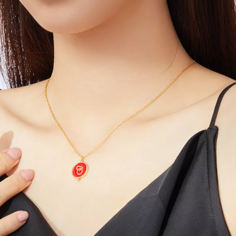 (afbeelding voor) Pandora Style Chinese muis Chain Ketting - SCN390 - Bekijken 6