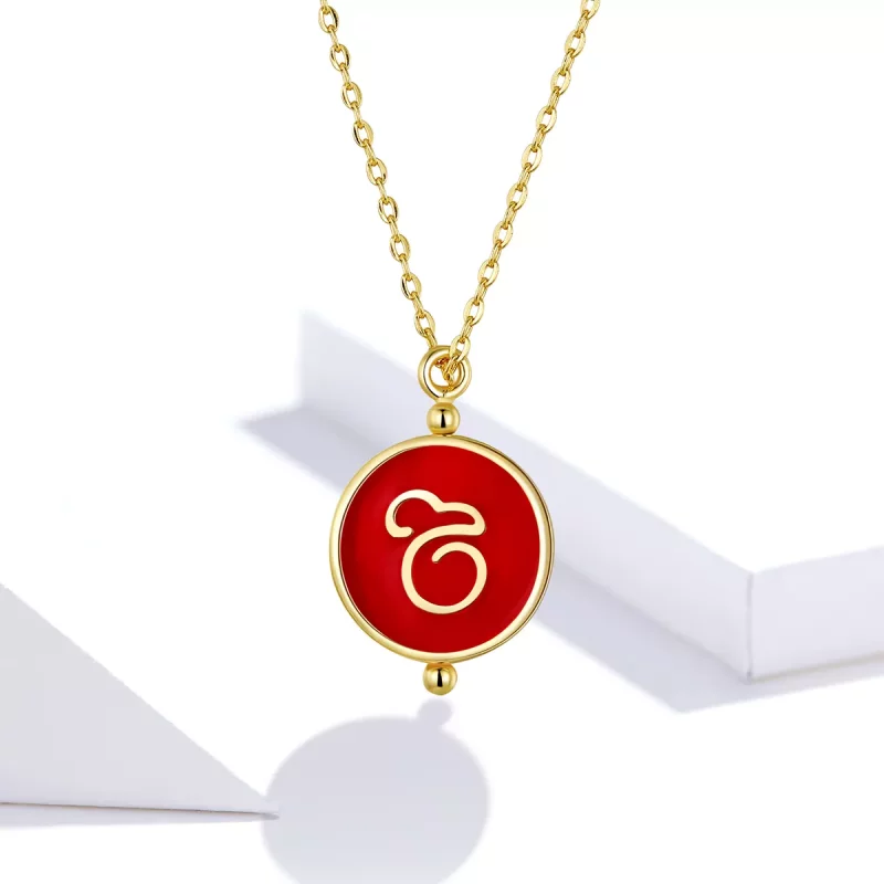 (afbeelding voor) Pandora Style Chinese muis Chain Ketting - SCN390 - Bekijken 8