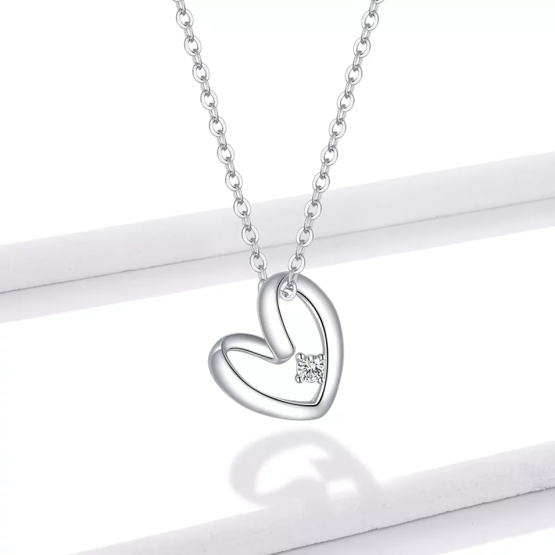(afbeelding voor) Pandora Style Dankbaar Hart Chain Ketting - SCN450 - Bekijken 7