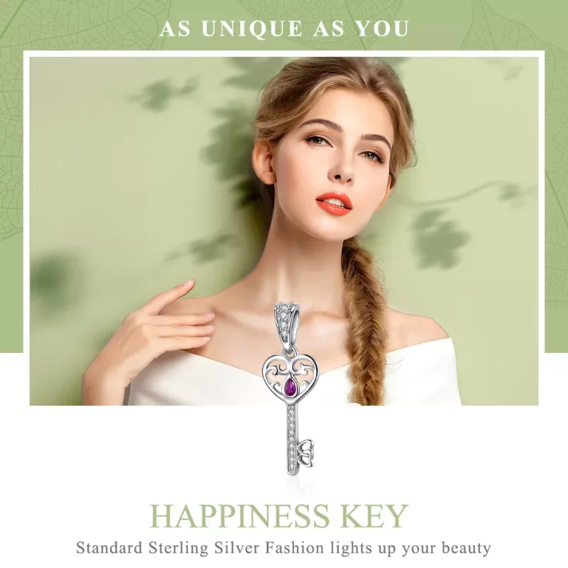 (afbeelding voor) Pandora Style De sleutel tot geluk Hanger - SCC791 - Bekijken 6