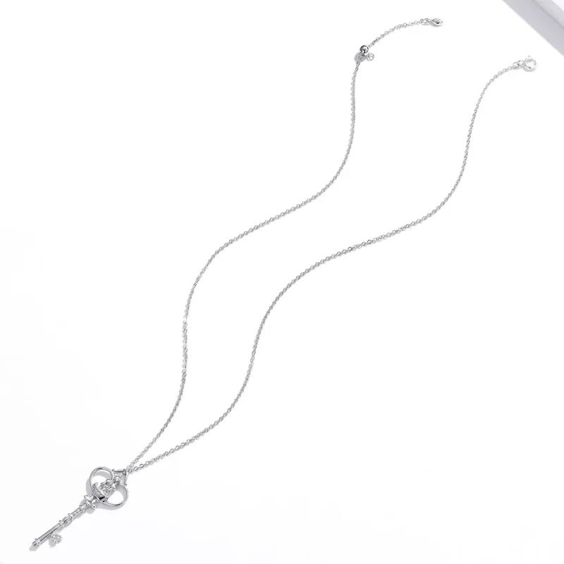 (afbeelding voor) Pandora Style De sleutel tot het kasteel Chain Ketting - SCN441 - Bekijken 4
