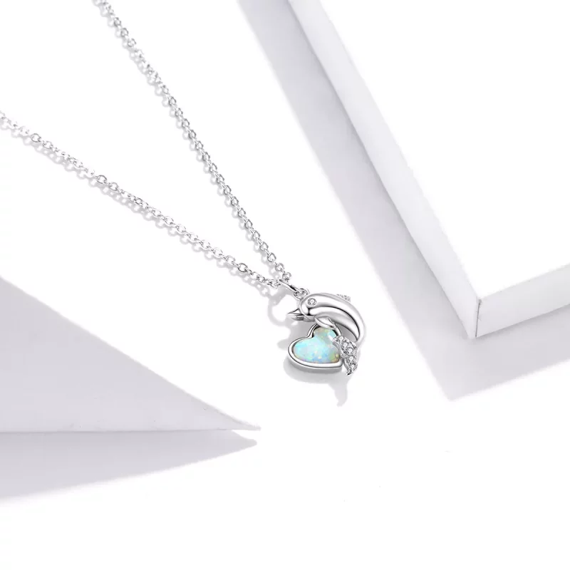 (afbeelding voor) Pandora Style Dolfijn Elf Ketting - SCN412 - Bekijken 3