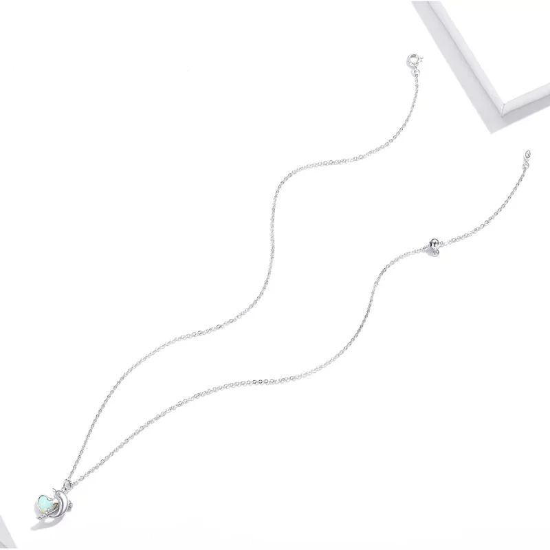 (afbeelding voor) Pandora Style Dolfijn Elf Ketting - SCN412 - Bekijken 4