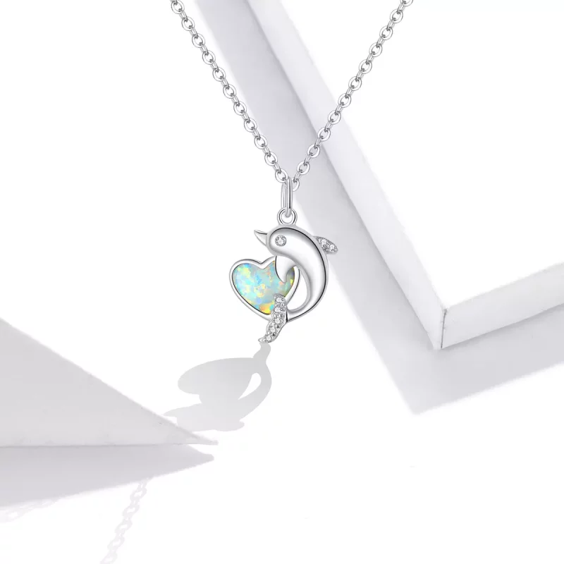 (afbeelding voor) Pandora Style Dolfijn Elf Ketting - SCN412 - Bekijken 5