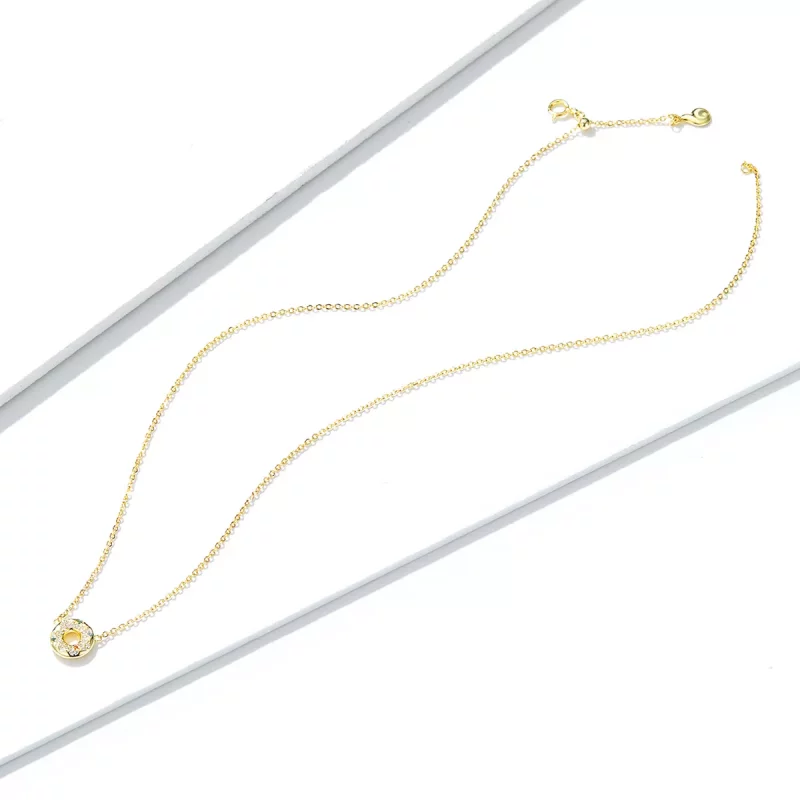 (afbeelding voor) Pandora Style Donut Ketting - BSN118 - Bekijken 4