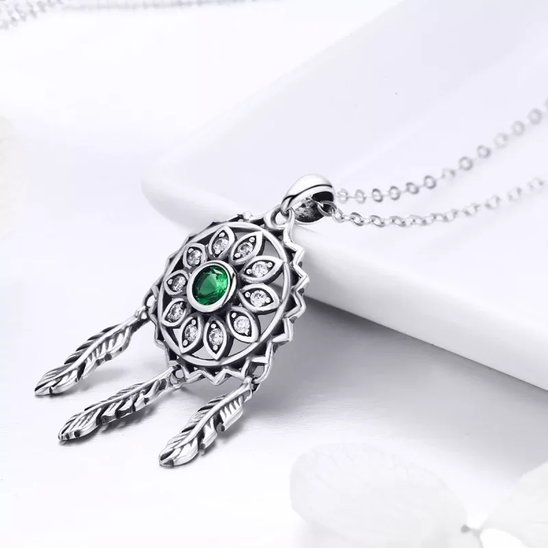 (afbeelding voor) Pandora Style Dromenvanger Chain Ketting - SCN263 - Bekijken 2
