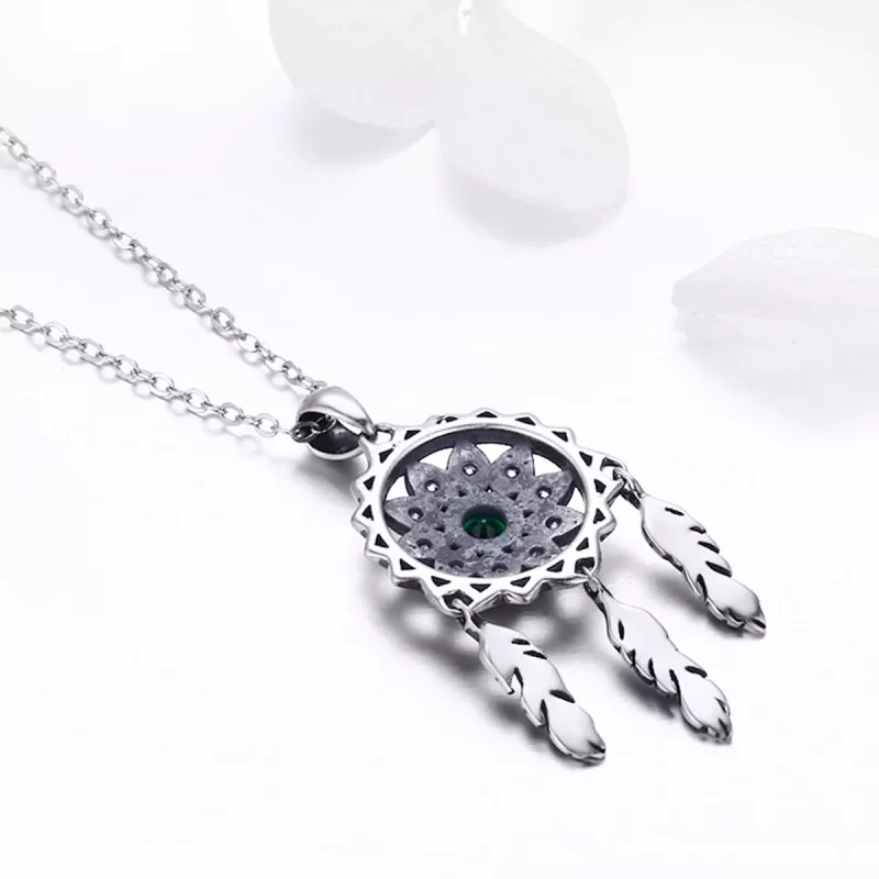 (afbeelding voor) Pandora Style Dromenvanger Chain Ketting - SCN263 - Bekijken 3