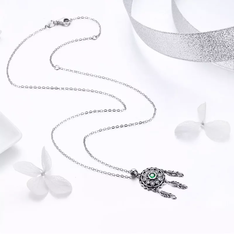 (afbeelding voor) Pandora Style Dromenvanger Chain Ketting - SCN263 - Bekijken 4