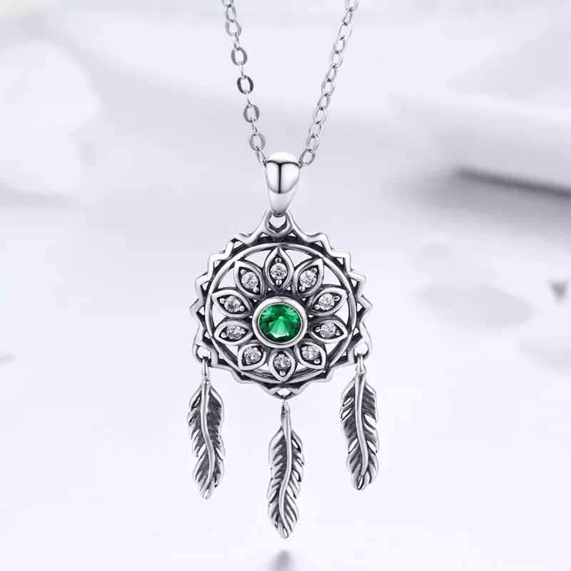 (afbeelding voor) Pandora Style Dromenvanger Chain Ketting - SCN263 - Bekijken 6