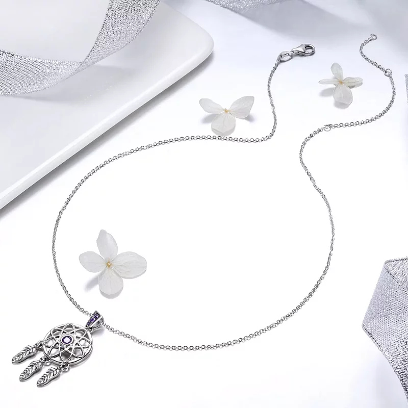 (afbeelding voor) Pandora Style Dromenvanger Chain Ketting - SCN279 - Bekijken 5