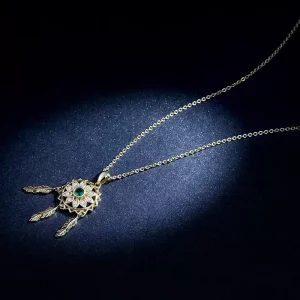 Pandora Style Dromenvanger Ketting - SCN263-B (afbeelding voor) Pandora Style Dromenvanger Ketting - SCN263-B