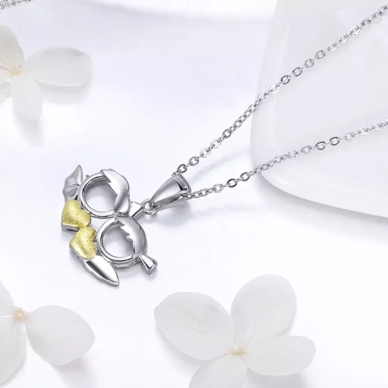 (afbeelding voor) Pandora Style Duivel houdt van engel Chain Ketting - SCN284 - Bekijken 5