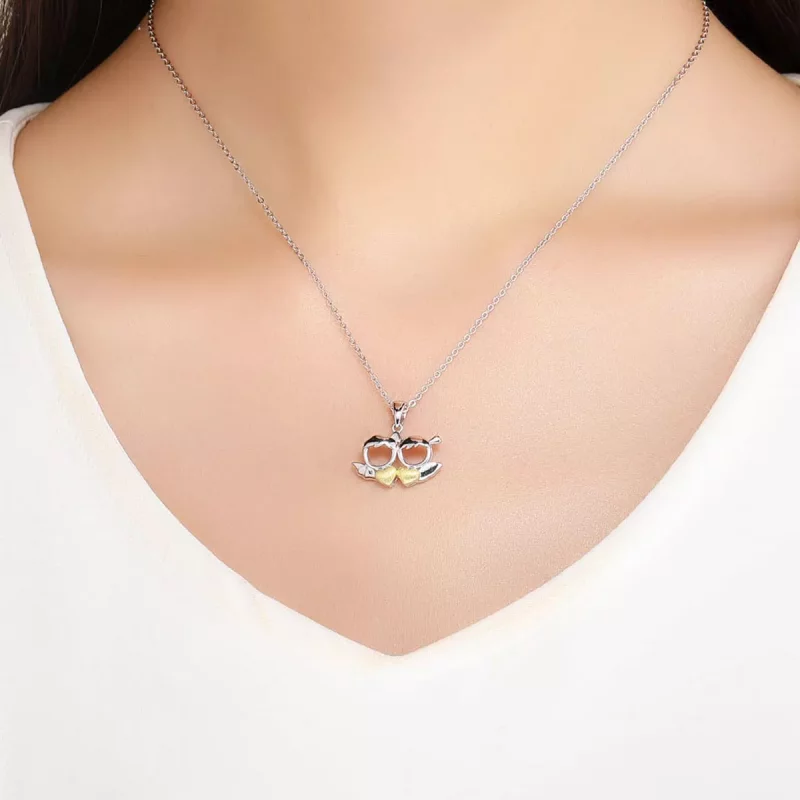 (afbeelding voor) Pandora Style Duivel houdt van engel Chain Ketting - SCN284 - Bekijken 6