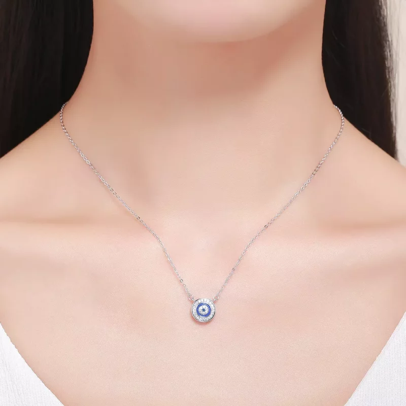 (afbeelding voor) Pandora Style Duivelsoog Chain Ketting - SCN165 - Bekijken 3