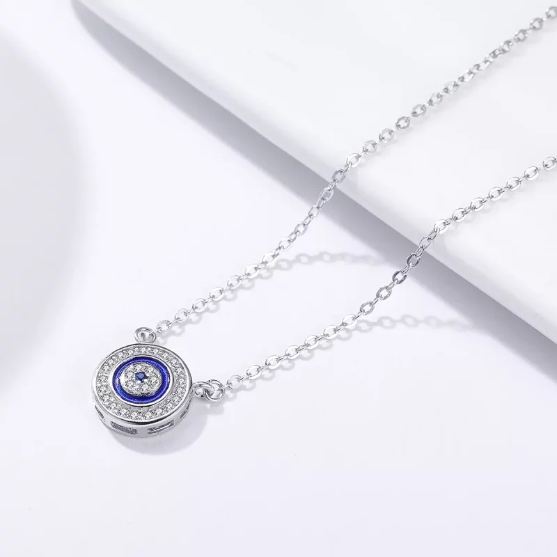 (afbeelding voor) Pandora Style Duivelsoog Chain Ketting - SCN165 - Bekijken 6