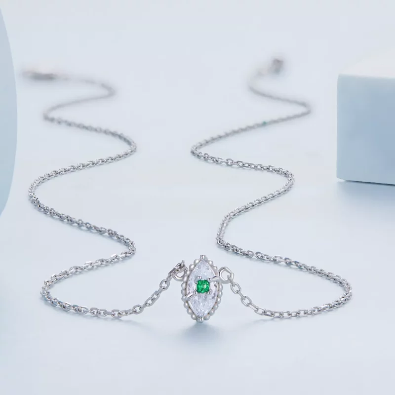(afbeelding voor) Pandora Style Duivelsoog Ketting - BSN258 - Bekijken 3