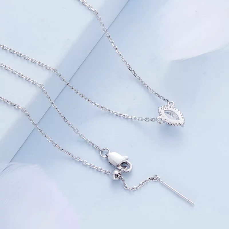 (afbeelding voor) Pandora Style Duivelsoog Ketting - BSN258 - Bekijken 4