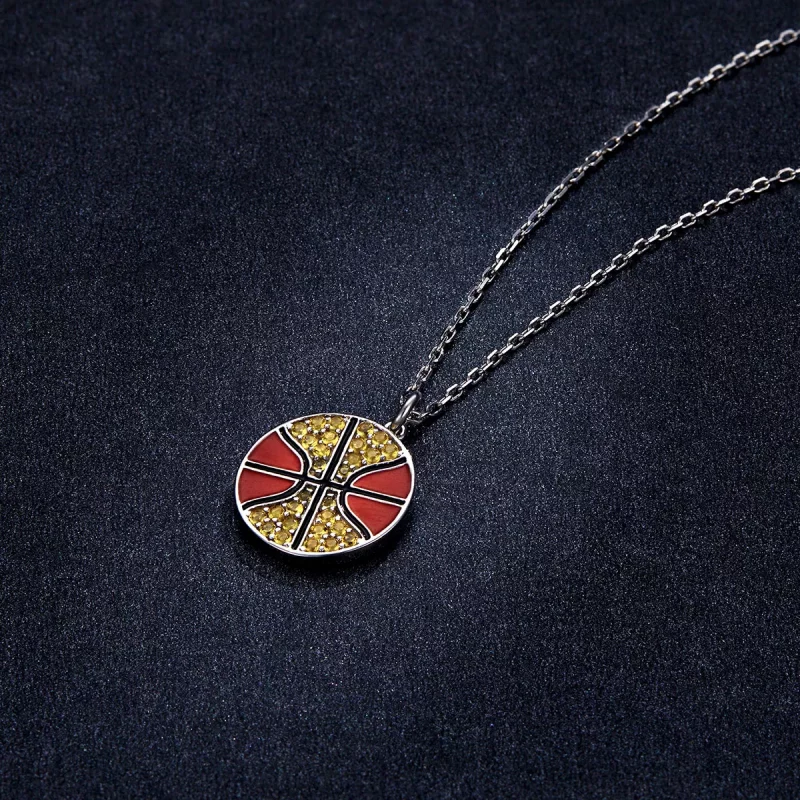 (afbeelding voor) Pandora Style Dynamisch basketbal Ketting - BSN203 - Bekijken 6