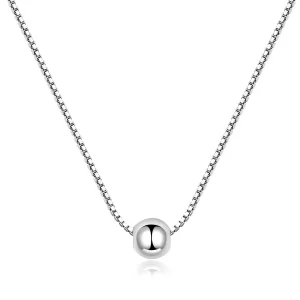 Pandora Style Eenvoudige Boon Chain Ketting - BSN097 (afbeelding voor) Pandora Style Eenvoudige Boon Chain Ketting - BSN097