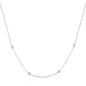 Pandora Style Eenvoudige kralenketting Ketting - BSN224 (afbeelding voor) Pandora Style Eenvoudige kralenketting Ketting - BSN224