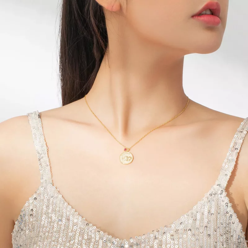 (afbeelding voor) Pandora Style Elephant Relief Ketting - BSN173 - Bekijken 8