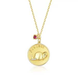 Pandora Style Elephant Relief Ketting - BSN173 (afbeelding voor) Pandora Style Elephant Relief Ketting - BSN173