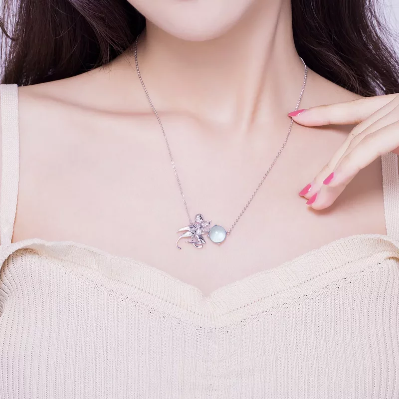 (afbeelding voor) Pandora Style Elven Ketting - BSN054 - Bekijken 5