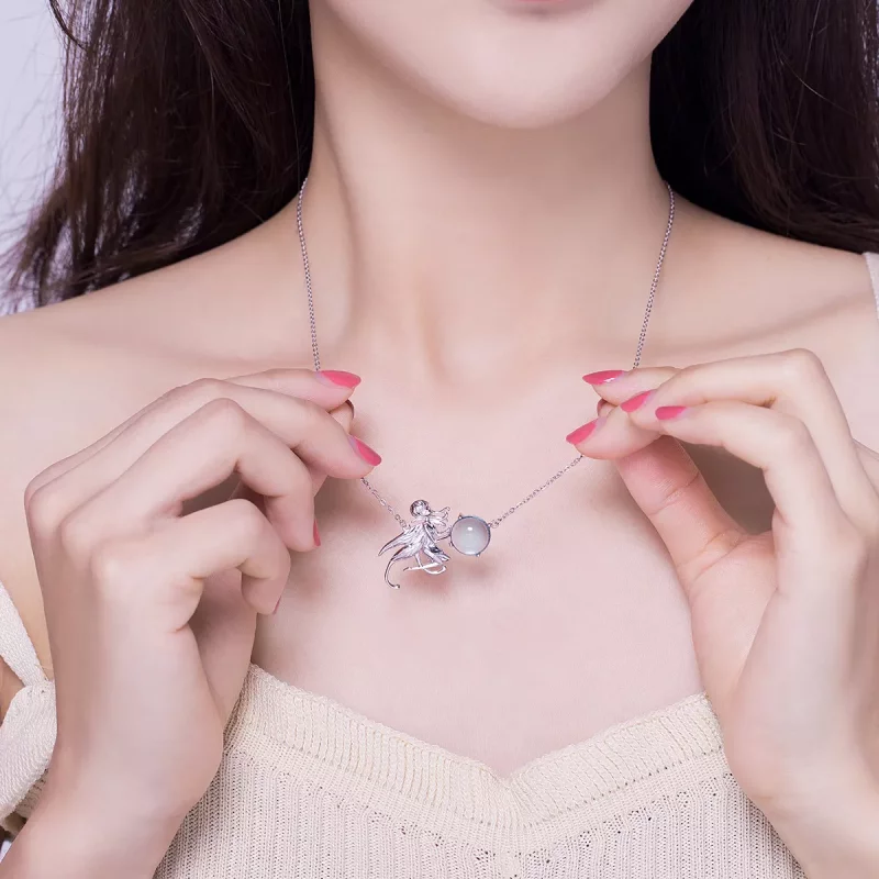 (afbeelding voor) Pandora Style Elven Ketting - BSN054 - Bekijken 7