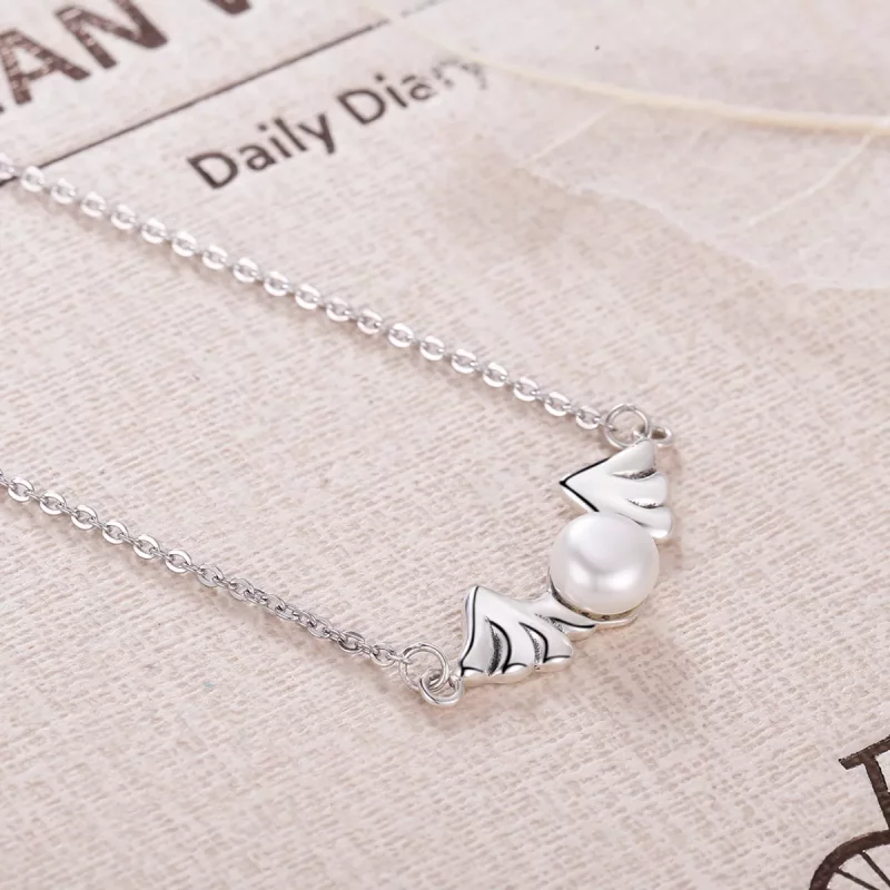 (afbeelding voor) Pandora Style Engelenvleugels Ketting - VSN021 - Bekijken 5