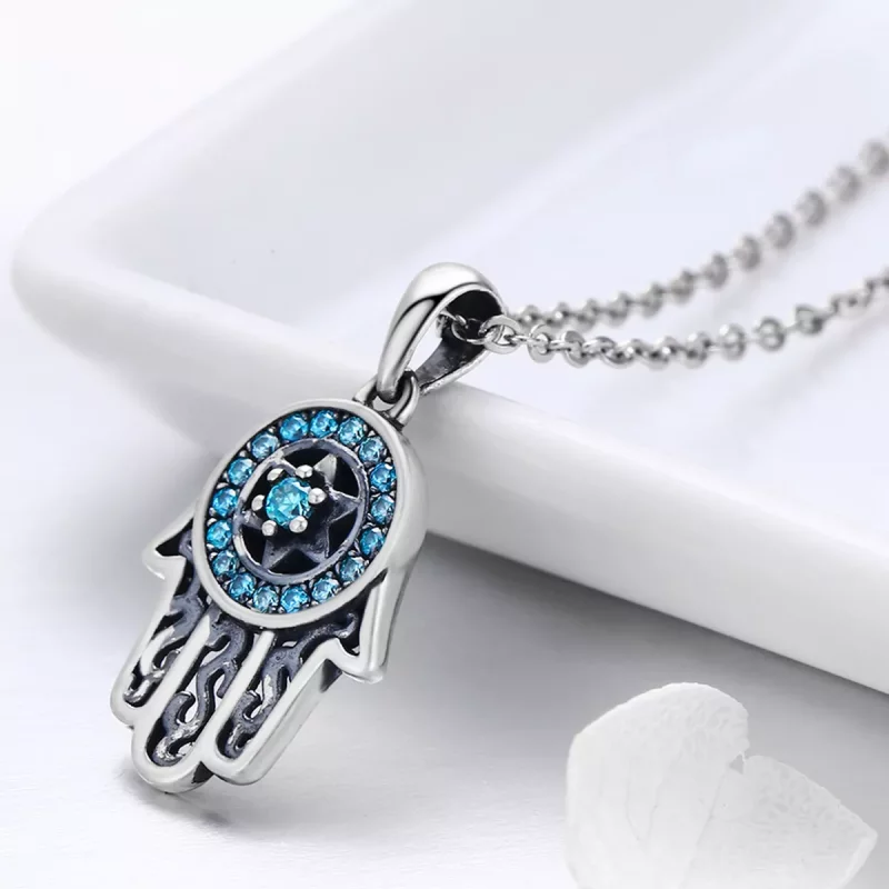 (afbeelding voor) Pandora Style Fatima's bewaking Chain Ketting - SCN264 - Bekijken 2