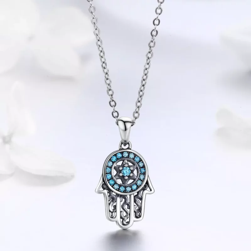(afbeelding voor) Pandora Style Fatima's bewaking Chain Ketting - SCN264 - Bekijken 3