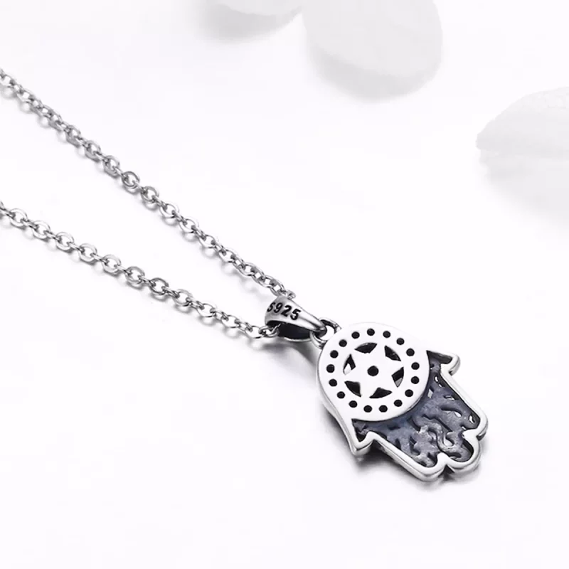 (afbeelding voor) Pandora Style Fatima's bewaking Chain Ketting - SCN264 - Bekijken 4