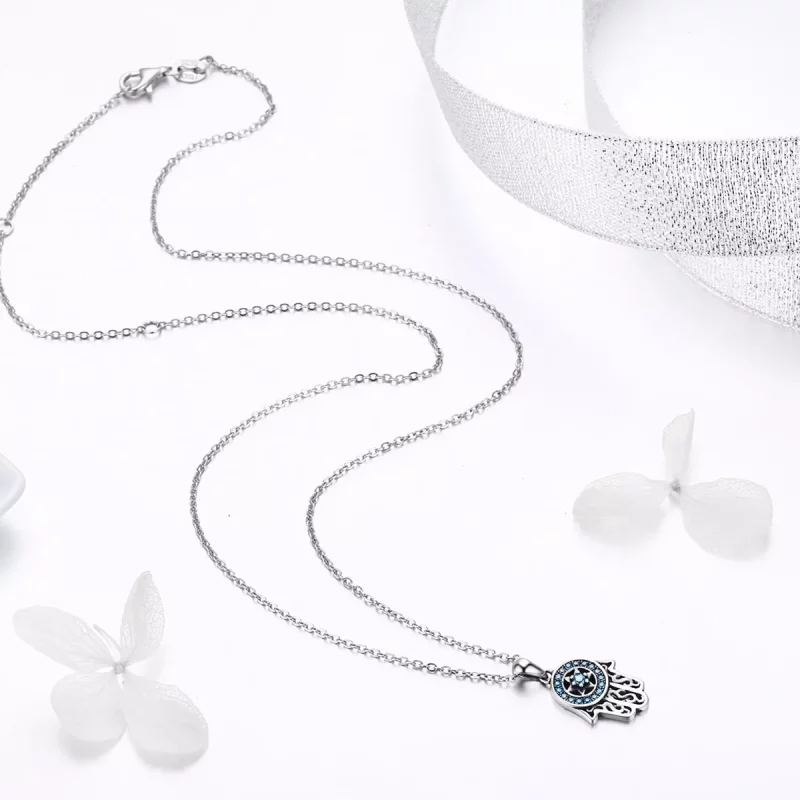 (afbeelding voor) Pandora Style Fatima's bewaking Chain Ketting - SCN264 - Bekijken 5