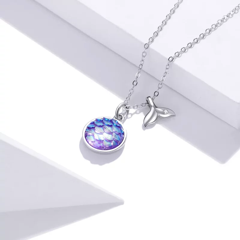 (afbeelding voor) Pandora Style Fishtail schaal Chain Ketting - SCN448 - Bekijken 3