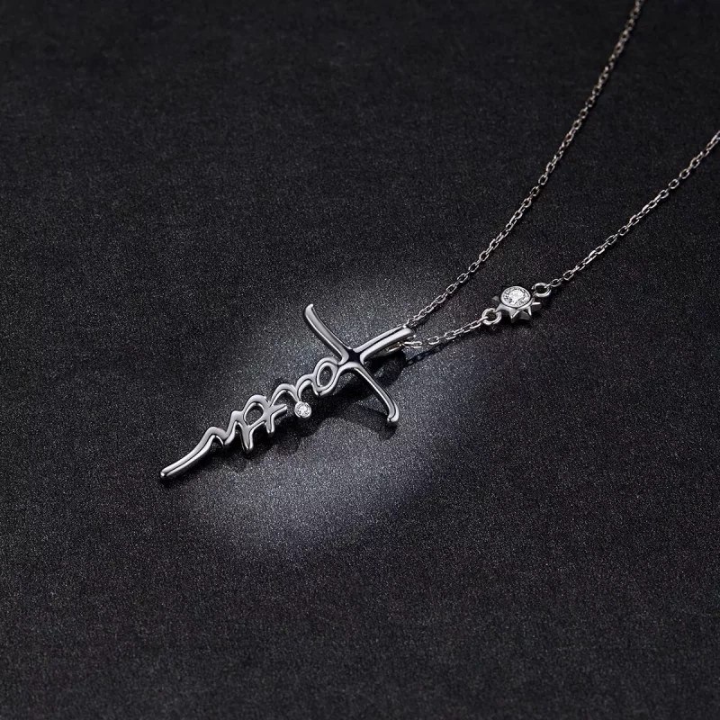 (afbeelding voor) Pandora Style Geloof van het kruis Ketting - BSN231 - Bekijken 6