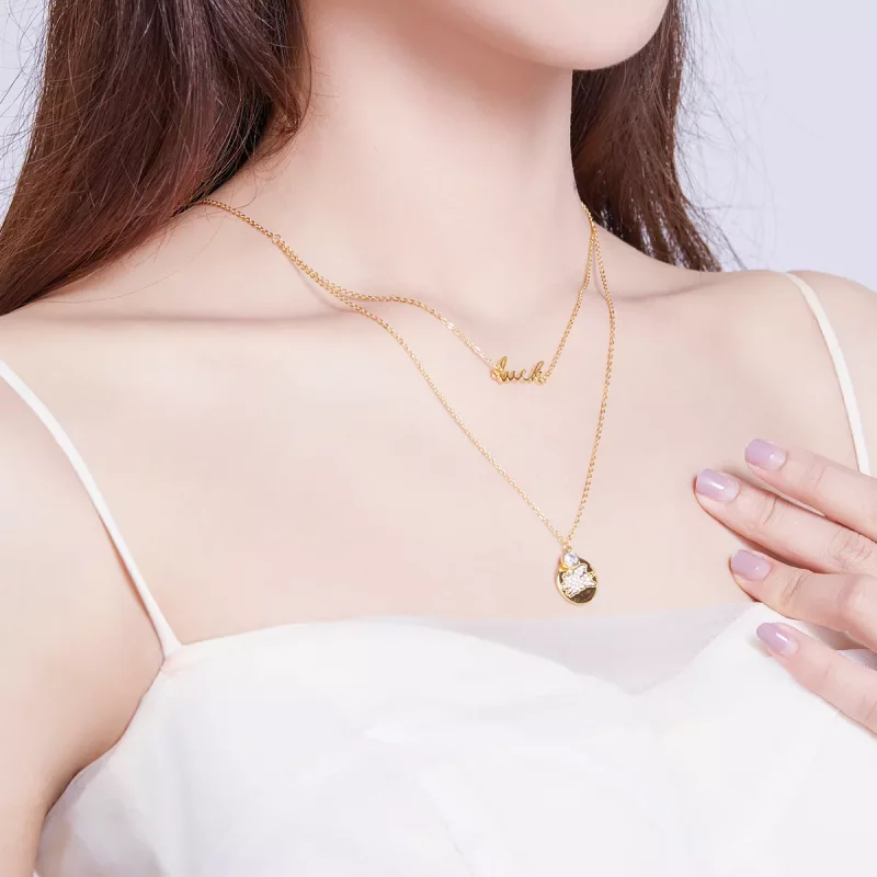 (afbeelding voor) Pandora Style Gelukkig Varken Ketting - BSN090 - Bekijken 5