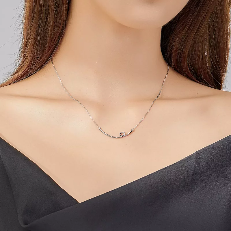 (afbeelding voor) Pandora Style Gelukkige glimlach Chain Ketting - SCN381 - Bekijken 6