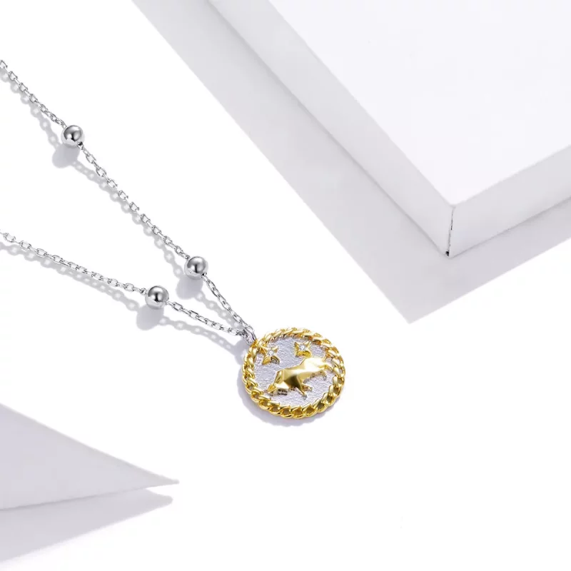 (afbeelding voor) Pandora Style Gelukkige Stier Ketting - SCN432 - Bekijken 2